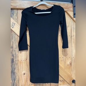 Forever21 Small Black Long Sleeve Dress